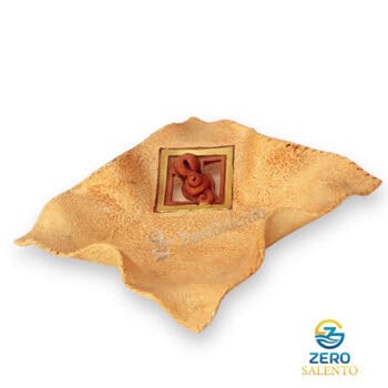 Fazzoletto portacenere o svuotatasche in terracotta