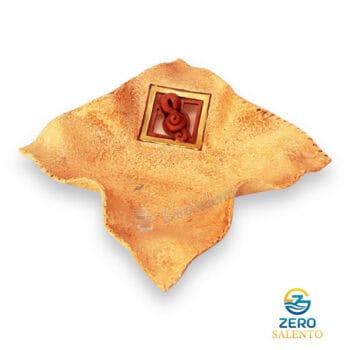 Fazzoletto portacenere o svuotatasche in terracotta - immagine 2