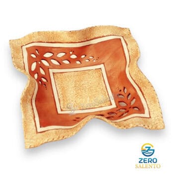 Fazzoletto svuota tasche - portacenere in terracotta