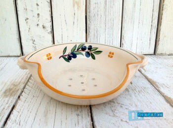 Cola Mozzarelle in Terracotta - Ceramica decoro Olive