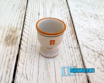 Portauovo in Terracotta Salentina - Ceramica decoro Olive - immagine 3