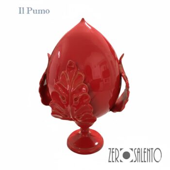 Pigna o Pumo in Terracotta Rossa cm 30 - Ceramica del Salento