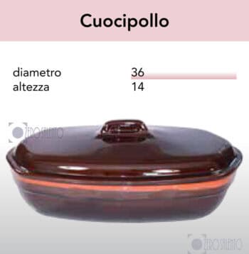 Cuoci Pollo in Terracotta - Pirofile serie Bruna