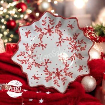 Natale : Porta Cioccolatini e Biscotti Natalizi a Stella dipinto a mano