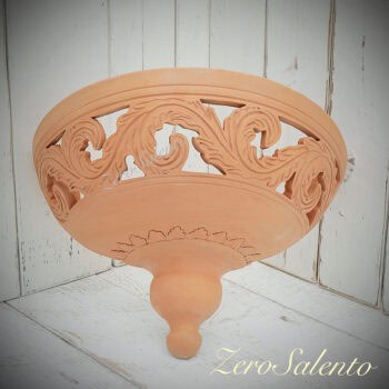 Applique Terracotta design imbuto TERIL49 Salento Illuminazione