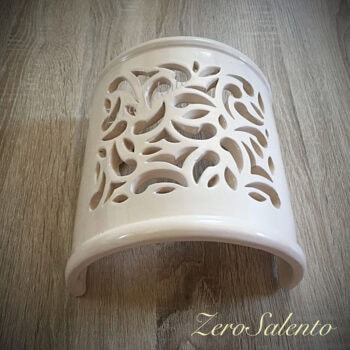 Lampada Applique Basciù in Terracotta a parete colore beige TERIL47 - immagine 2