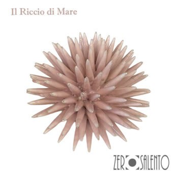 Riccio di mare del Salento in Terracotta colore Rosa