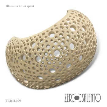 Applique Riccio di Mare in Terracotta TERIL109 - immagine 2