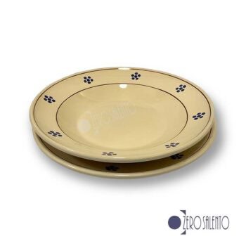 OFFERTA! Set da 10 pezzi Piatto Fondo cm29 - Piatto Piano cm30 - immagine 2
