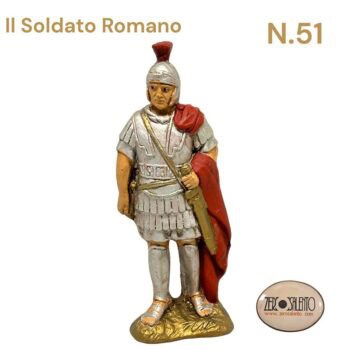 Statue Presepe in Terracotta decorate a mano cm10 - immagine 4