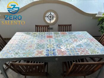 Mattonella Maiolica Salentina colore rosso Termaiol23 - immagine 4