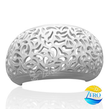 Applique Riccio di Mare Bianco in Terracotta TERIL125 - immagine 6