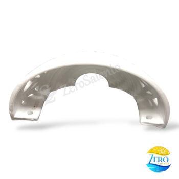 Applique mezzaluna traforo foglia Bianco TERIL53.BI - immagine 3