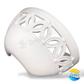 Applique mezzaluna traforo foglia Bianco TERIL53.BI - immagine 2