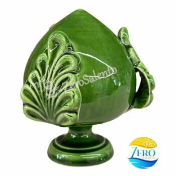 Pigna o Pumo in Terracotta verde - Ceramica del Salento - immagine 2