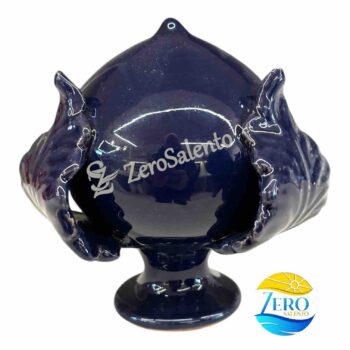 Pigna o Pumo in Terracotta cm30 Viola - Ceramica del Salento - immagine 2