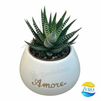 Vaso Porta piantina Artigianale tonda - immagine 3