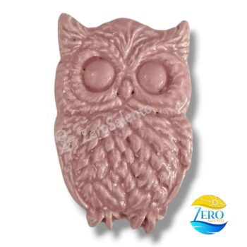 Calamite Artigianali "Gufo Portafortuna" in Ceramica di Puglia