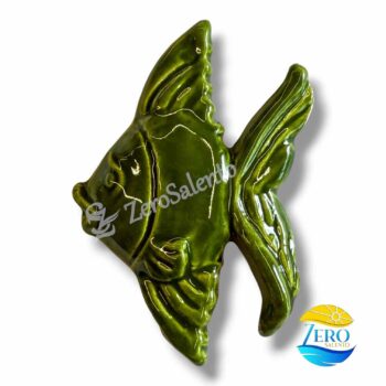 Calamite "Fondali Salentini": Pesci in Ceramica Smaltata