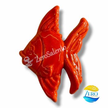 Calamite "Fondali Salentini": Pesci in Ceramica Smaltata