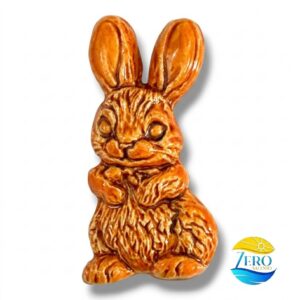 Amici da Collezione: Calamite in Ceramica Artigianale a forma di Coniglietto