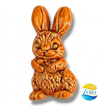 Amici da Collezione: Calamite in Ceramica Artigianale a forma di Coniglietto