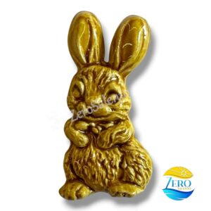 Amici da Collezione: Calamite in Ceramica Artigianale a forma di Coniglietto