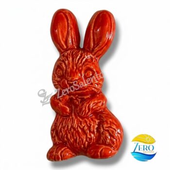 Amici da Collezione: Calamite in Ceramica Artigianale a forma di Coniglietto