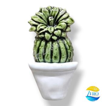 Soffio di Salento: Piantine Grasse in Ceramica Artigianale