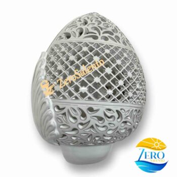 Lampada da Parete Pumo Salentino Intagliato – Bianco TERIL126 - immagine 3