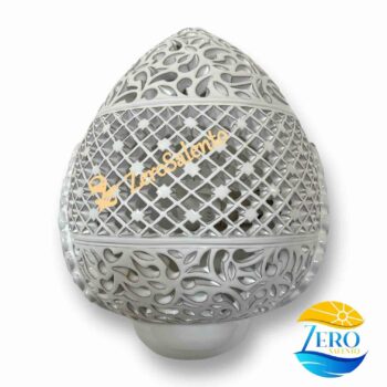 Lampada da Parete Pumo Salentino Intagliato – Bianco TERIL126