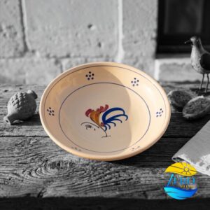 Ciotola in Terracotta – Ceramica decoro Gallo Salentino